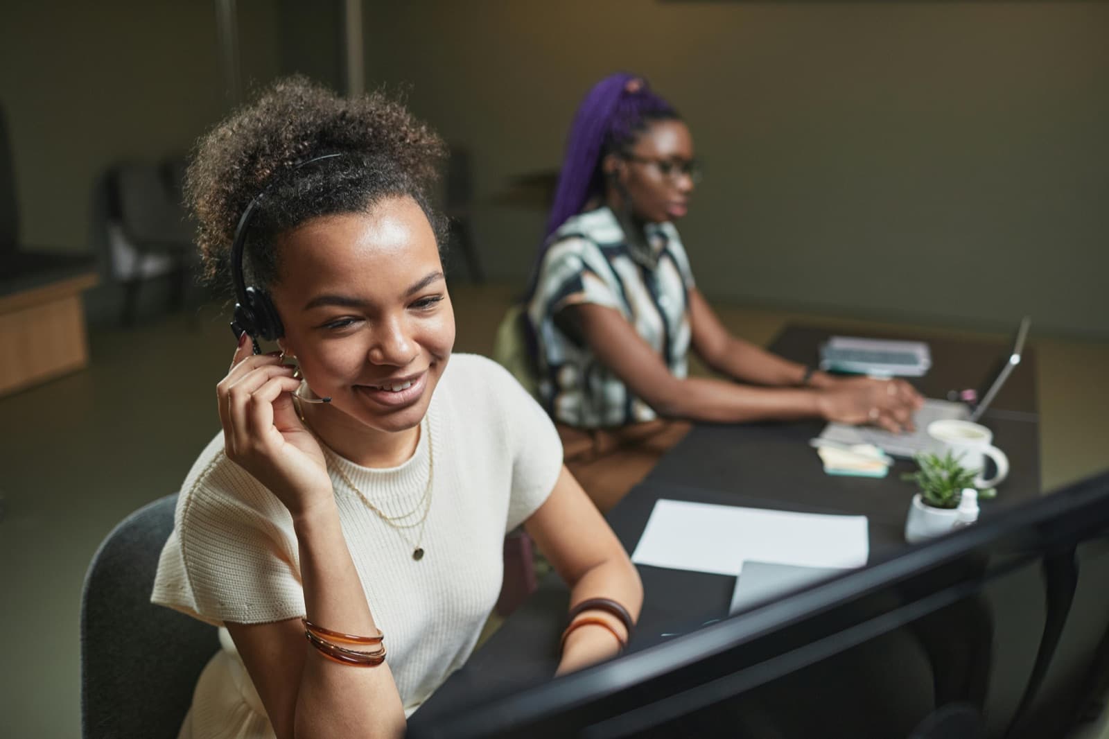 Digital CX specialists at Contact Center USA